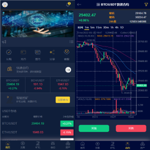 二开优化版区块链交易所/时间盘矿机系统/智能挖矿/币币合约交易